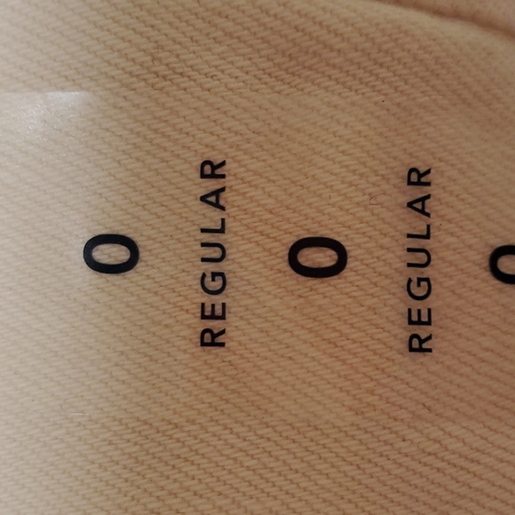 AE Stretch Super High-Waisted Straight Jean in Cream Size 0 / 25W - Picture 8 of 14